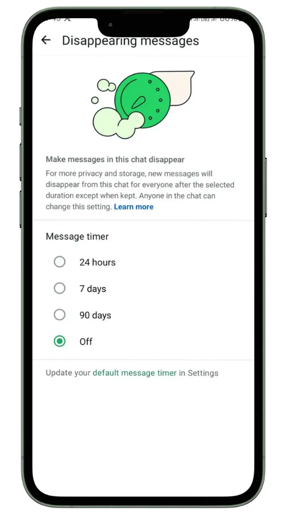 Configuración de privacidad personalizada