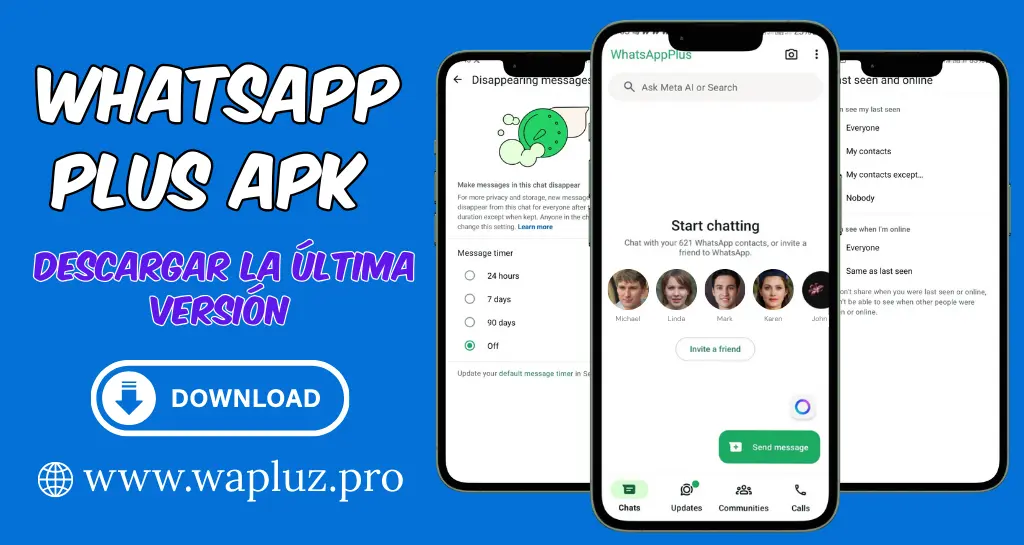 WhatsApp Plus APK Descargar la última versión - Oficial Actualizada